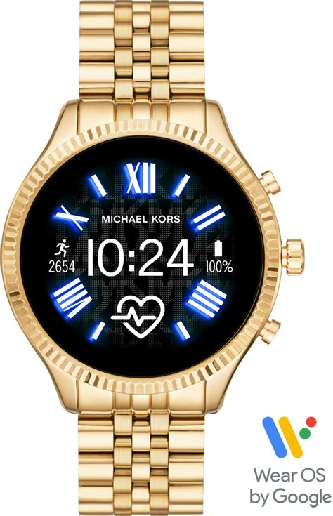 michael kors access gen 5 lexington gold-tone smartwatch gift set|Customer Reviews: Michael Kors Gen 5 Lexington Smartwatch .